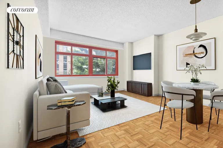 New York City Real Estate | View 4-74 48th Avenue, 2F | 1 Bed, 1 Bath | View 1