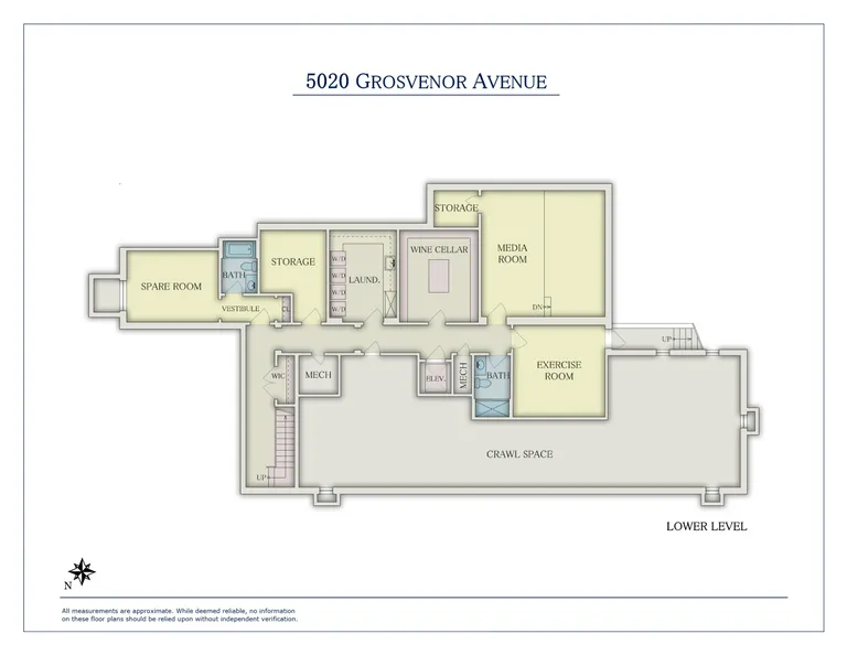 5020 Grosvenor Avenue | floorplan | View 25