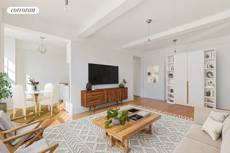 New York City Real Estate | View 172 West 79th Street, 15F | Living Room | View 2