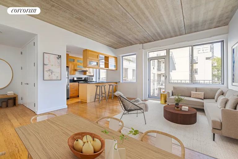 New York City Real Estate | View 529 Court Street, 406 | 2 Beds, 2 Baths | View 1