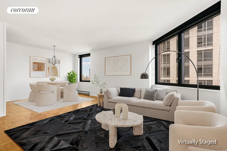 New York City Real Estate | View 1623 Third Avenue, 21D | Living Room | View 3