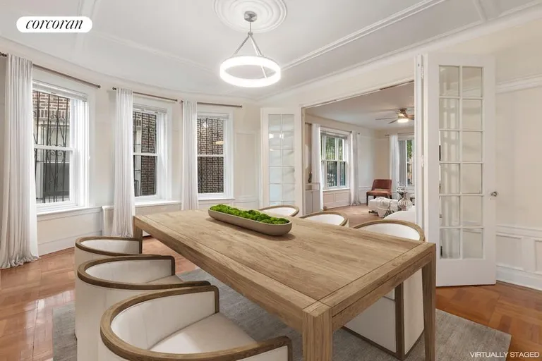 New York City Real Estate | View 80 Bainbridge Street | Formal Dining Room | View 3