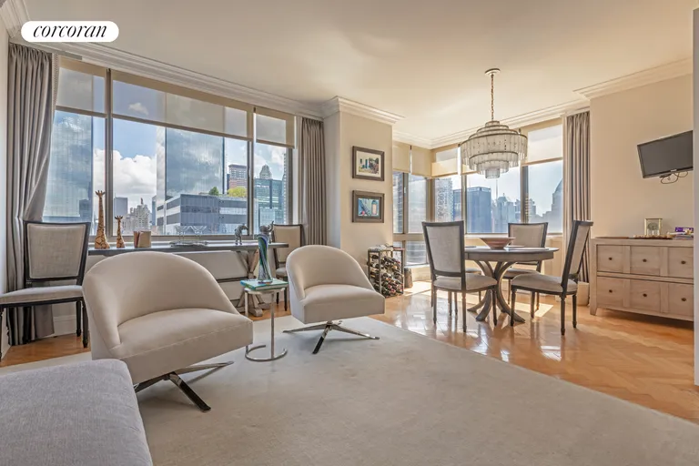 New York City Real Estate | View 2 Columbus Avenue, 31C | 2 Beds, 2 Baths | View 1