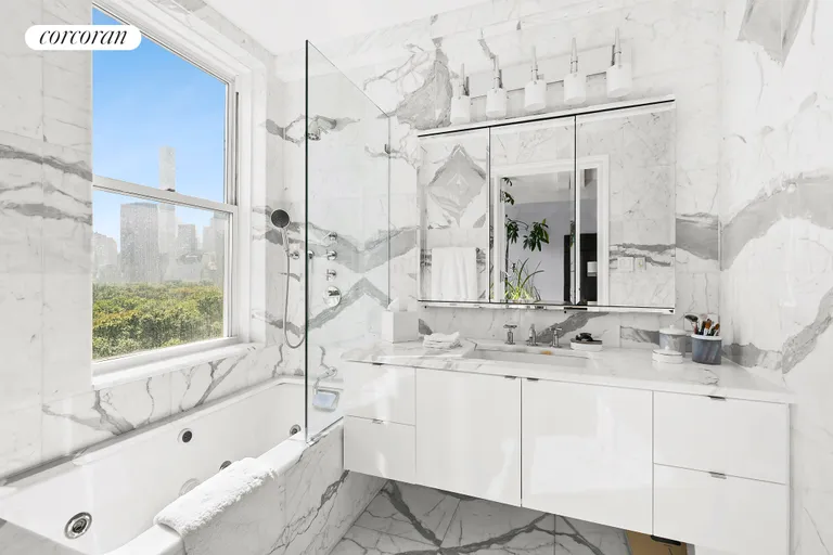 New York City Real Estate | View 65 Central Park West, 11C | Primary Bathroom | View 8