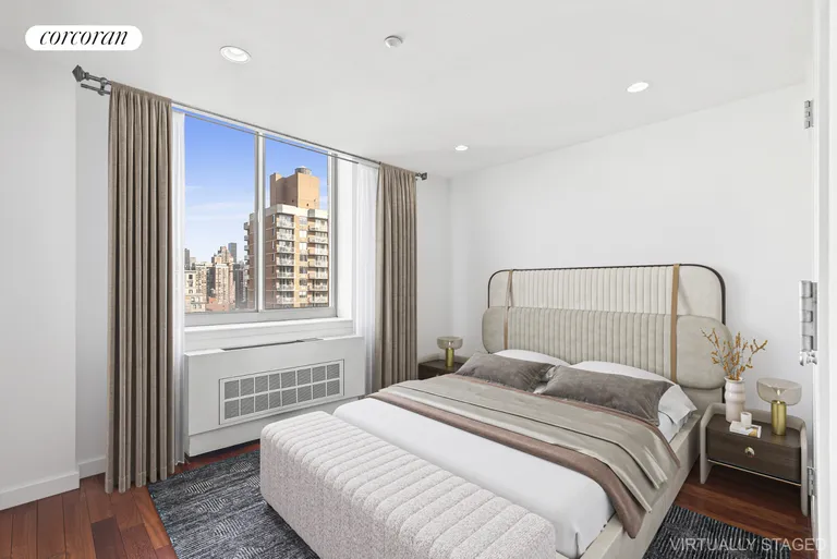 New York City Real Estate | View 121 East 23rd Street, 20C | Bedroom | View 2
