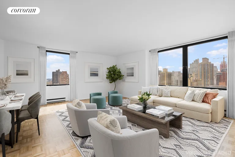 New York City Real Estate | View 1619 Third Avenue, 18K | 2 Beds, 2 Baths | View 1
