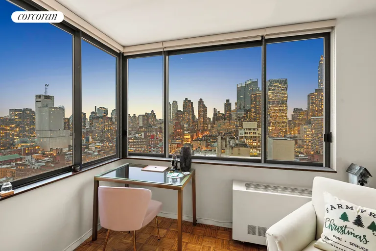 New York City Real Estate | View 350 West 50th Street, 25G | Open views | View 3
