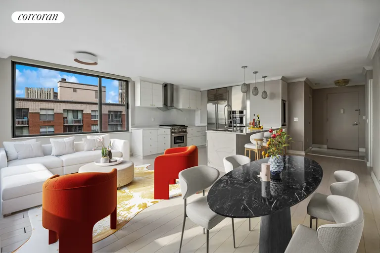 New York City Real Estate | View 2 South End Avenue, 9B | Living Area | View 2