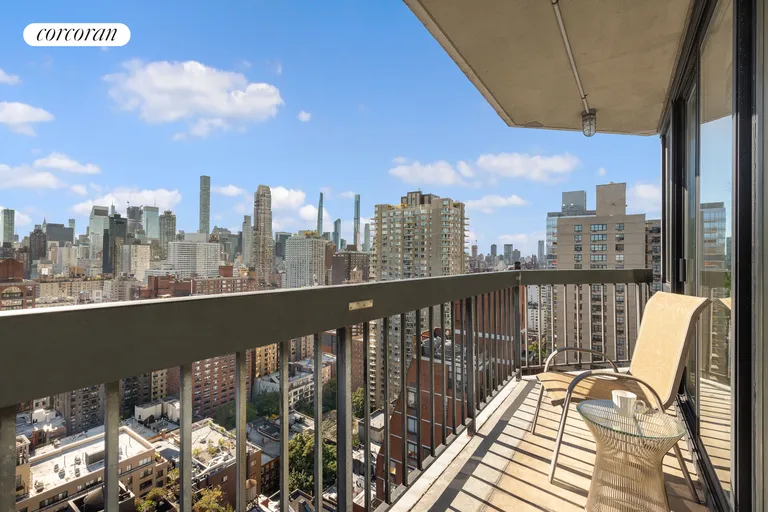 New York City Real Estate | View 330 East 75th Street, 31A | Balcony | View 3