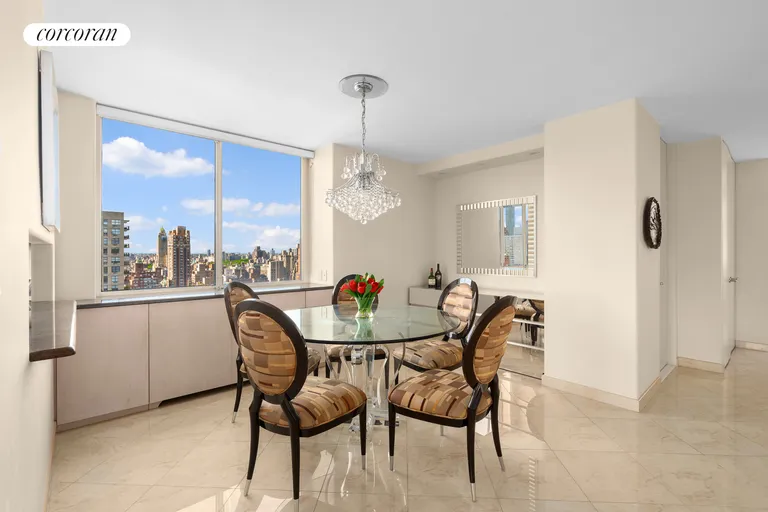 New York City Real Estate | View 330 East 75th Street, 31A | Dining Area | View 5