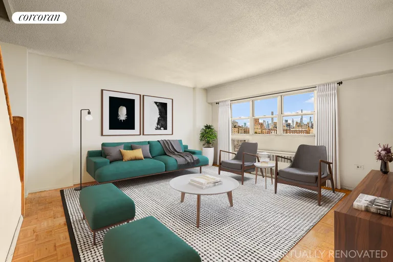 New York City Real Estate | View 609 Columbus Avenue, 16D | 2 Beds, 1 Bath | View 1