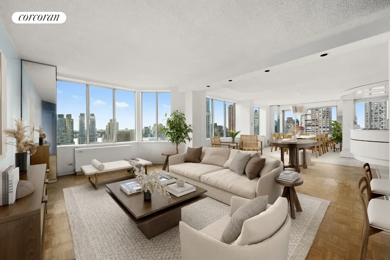 New York City Real Estate | View 61 West 62Nd Street, 22LM | 3 Beds, 3 Baths | View 1