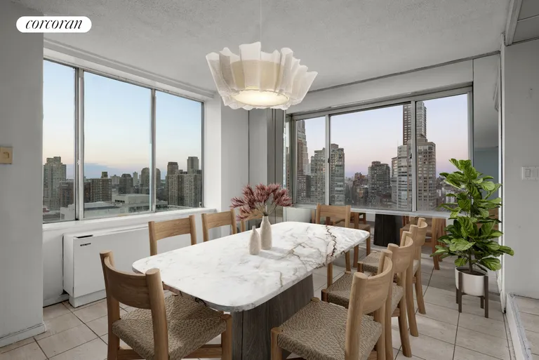New York City Real Estate | View 61 West 62Nd Street, 22LM | Dining Area | View 5
