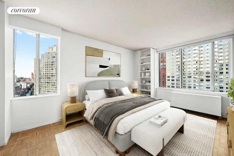 New York City Real Estate | View 61 West 62Nd Street, 22LM | Bedroom | View 8