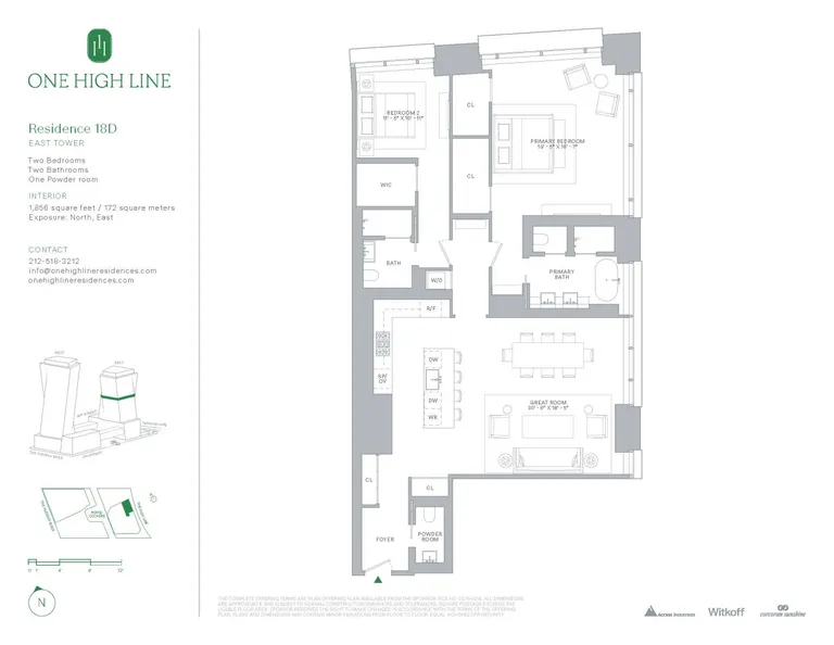 500 West 18th Street, EAST_18D | floorplan | View 4