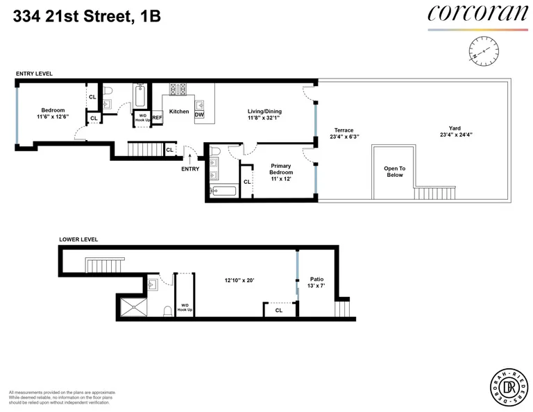 334 21st Street, 1B | floorplan | View 14
