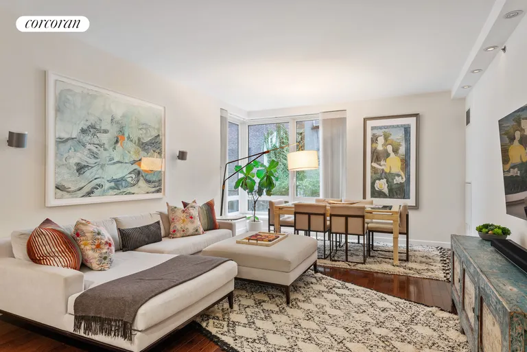 New York City Real Estate | View 462 West 58th Street, 1A | 3 Beds, 2 Baths | View 1