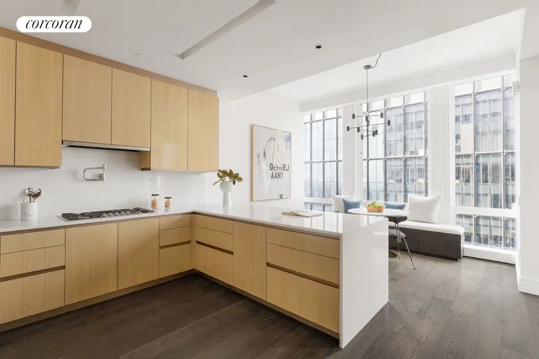 New York City Real Estate | View 35 Hudson Yards, 7103 | Kitchen | View 3