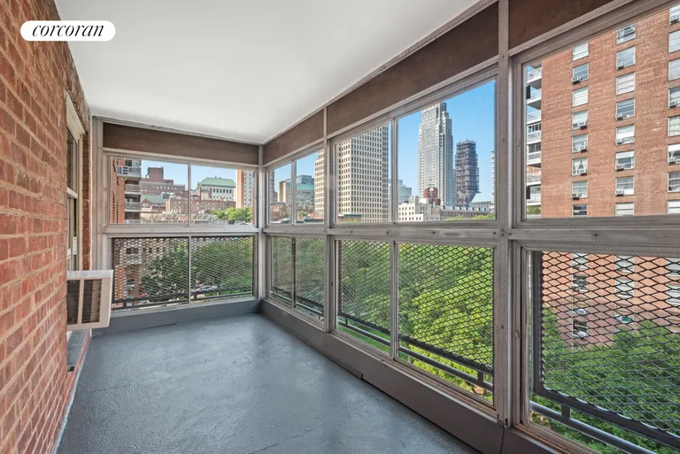 New York City Real Estate | View 70 LaSalle Street, 11H | Private Balcony | View 6