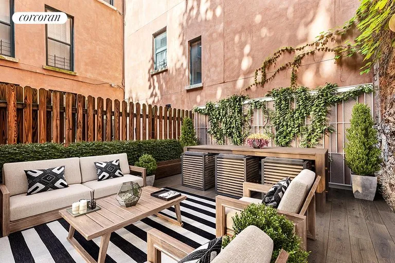 New York City Real Estate | View 316 West 116th Street, 1D | Outdoor Patio | View 6