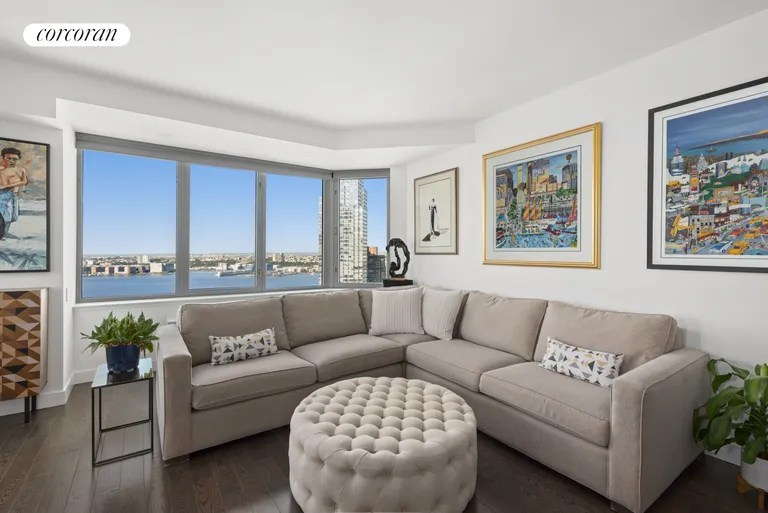New York City Real Estate | View 500 West 43rd Street, PHA | Living Room | View 3