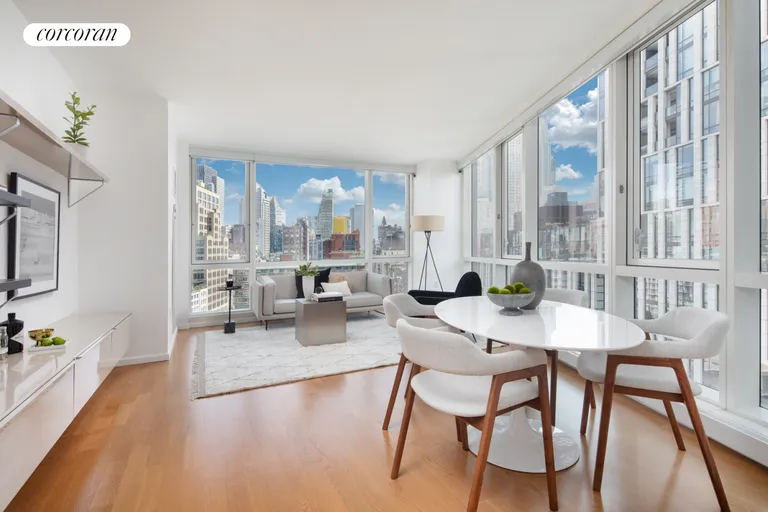 New York City Real Estate | View 200 Chambers Street, 12G | 2 Beds, 2 Baths | View 1