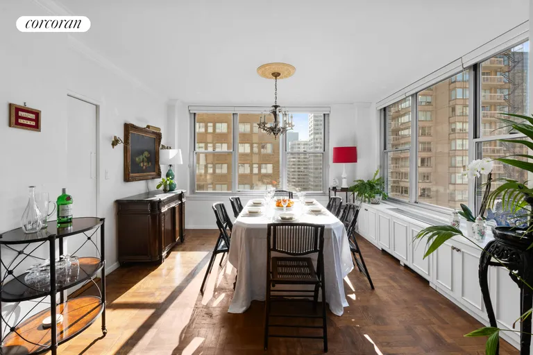 New York City Real Estate | View 169 East 69th Street, 12C | Dining Area | View 4