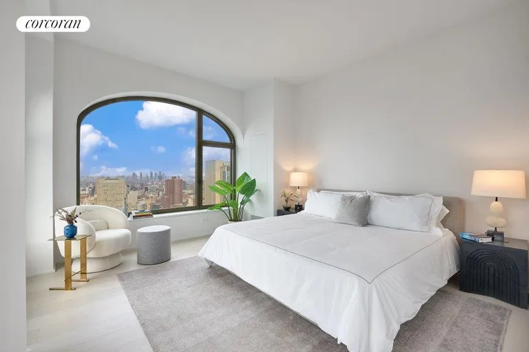 New York City Real Estate | View 130 William Street, 50A | Bedroom | View 4
