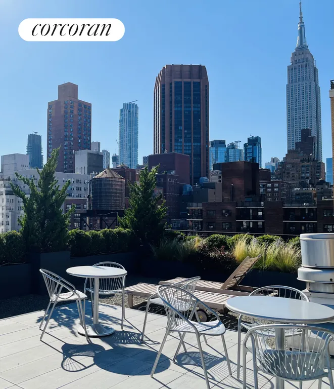 New York City Real Estate | View 210 East 36th Street, 8D | Roof Deck | View 8