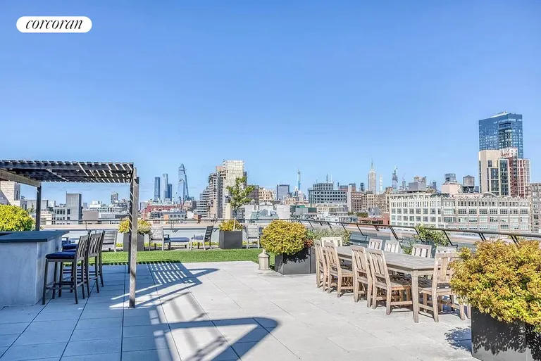 New York City Real Estate | View 250 West Street, 7H | Roof Deck | View 14