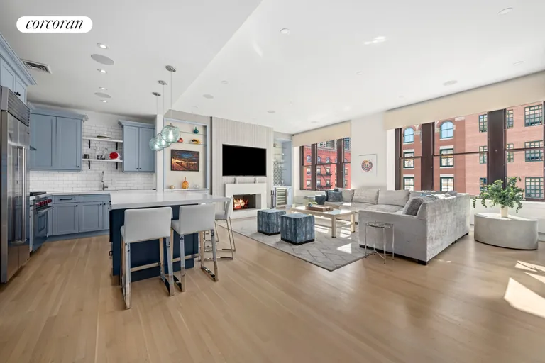 New York City Real Estate | View 124 Hudson Street, 5A | 3 Beds, 2 Baths | View 1