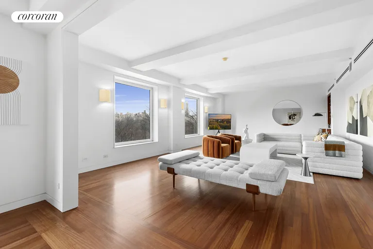 New York City Real Estate | View 160 Central Park South, 601 | Living Room | View 6
