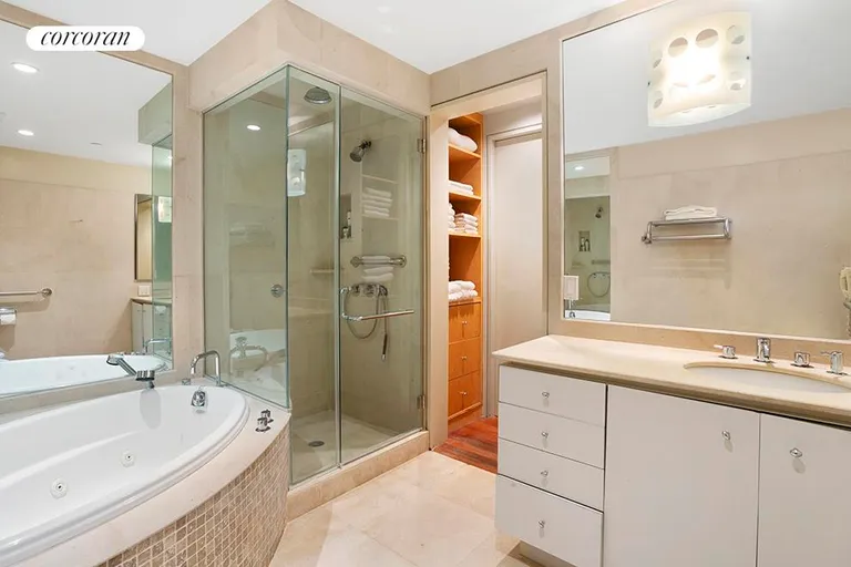 New York City Real Estate | View 160 Central Park South, 601 | Primary Bathroom | View 9