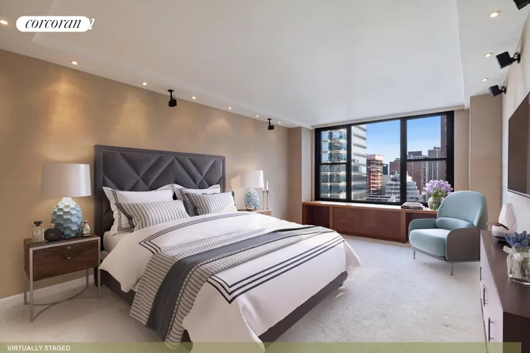 New York City Real Estate | View 117 East 57th Street, 25H | Bedroom | View 5