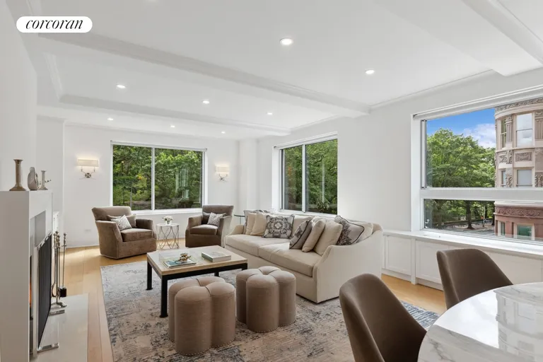 New York City Real Estate | View 230 Central Park West, 3A | Corner Park View | View 2