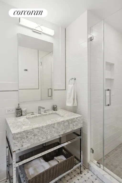 New York City Real Estate | View 230 Central Park West, 3A | Windowed Bath | View 6