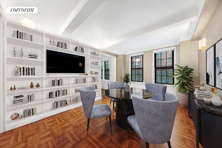 New York City Real Estate | View 325 East 79th Street, 3B | Virtually Staged Dining | View 3