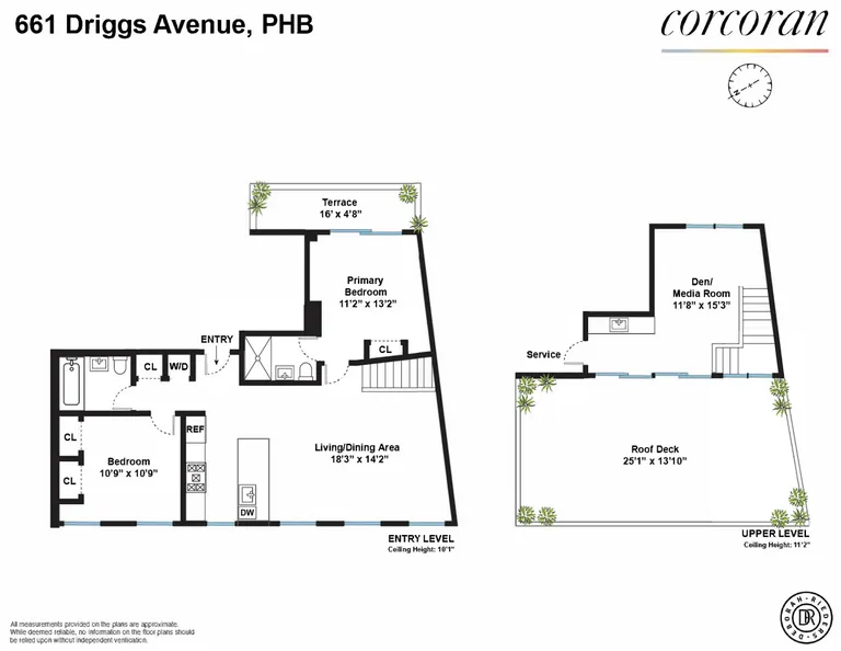 661 Driggs Avenue, PHB | floorplan | View 11