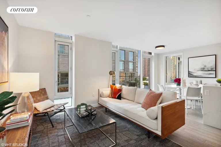 New York City Real Estate | View 505 West 43rd Street, 14D | 2 Beds, 2 Baths | View 1
