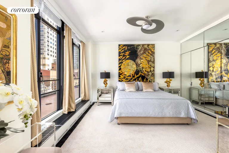 New York City Real Estate | View 24 West 55th Street, PHC | Luxurious Primary Bedroom | View 13