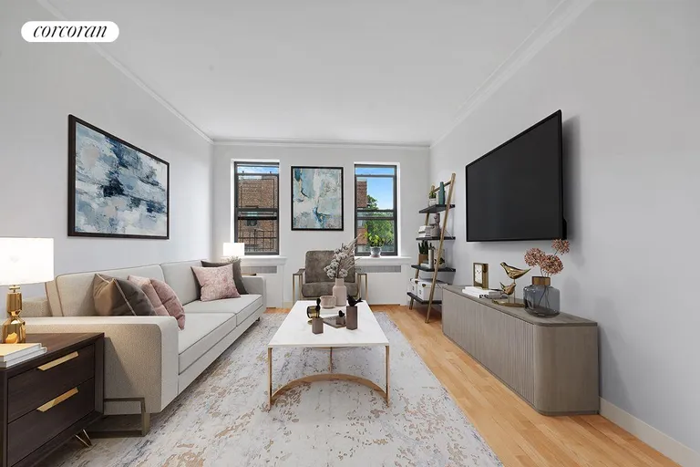 New York City Real Estate | View 45 Park Terrace West, 6G | 2 Beds, 1 Bath | View 1