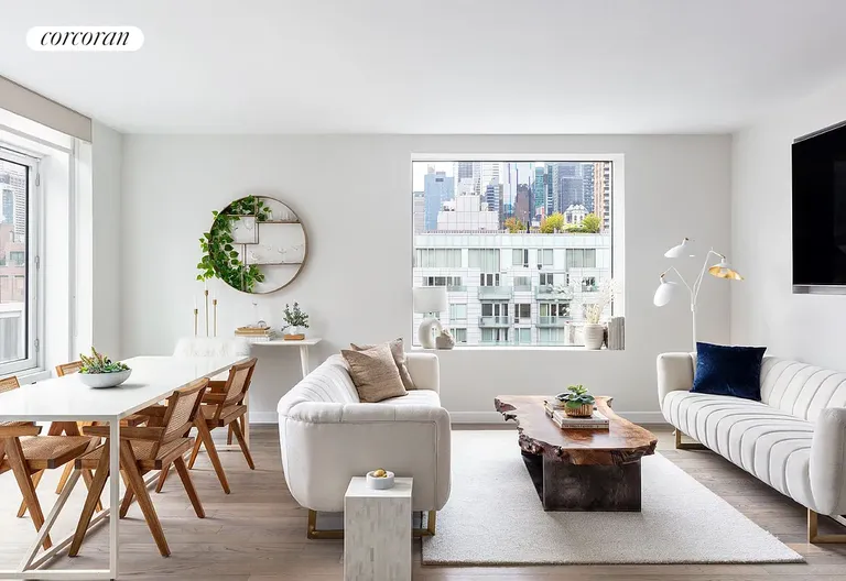 New York City Real Estate | View 505 West 43rd Street, 9A | 3 Beds, 2 Baths | View 1