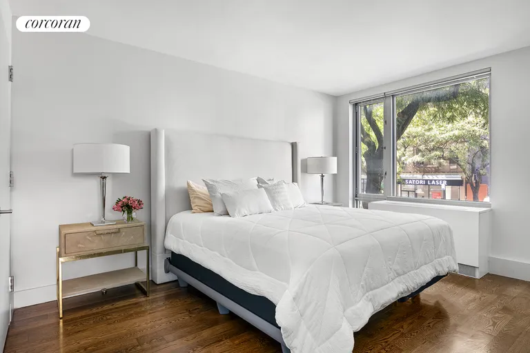 New York City Real Estate | View 464 West 44th Street, 2F | Primary bedroom | View 4