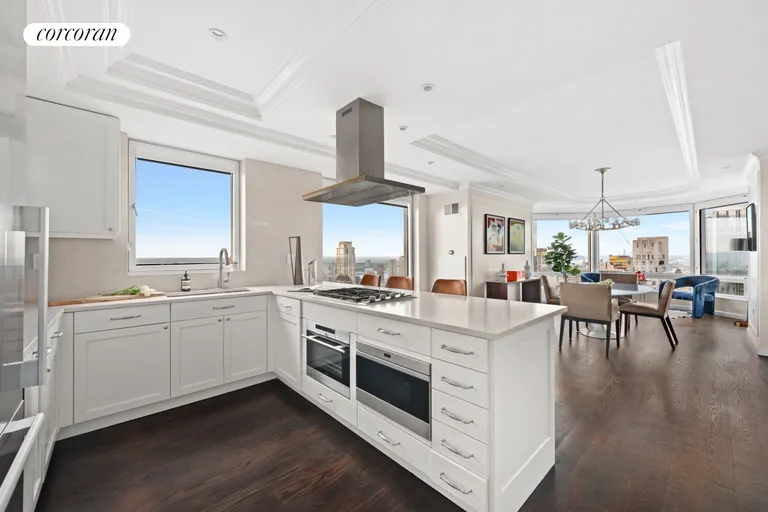 New York City Real Estate | View 301 West 57th Street, 49A | Kitchen | View 5