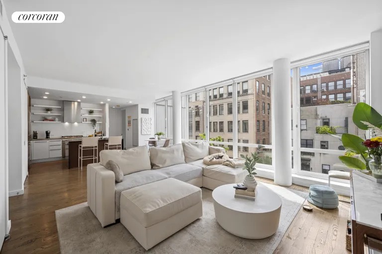 New York City Real Estate | View 133 West 22nd Street, 11C | 2 Beds, 2 Baths | View 1