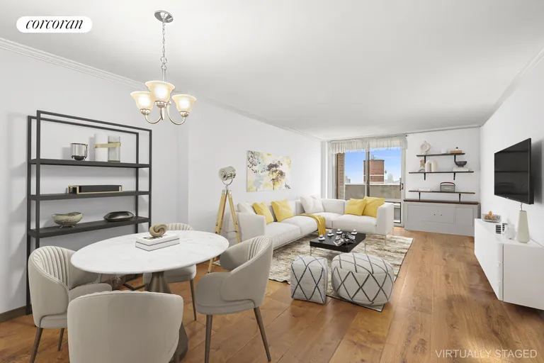 New York City Real Estate | View 100 West 94th Street, 21E | 2 Beds, 1 Bath | View 1