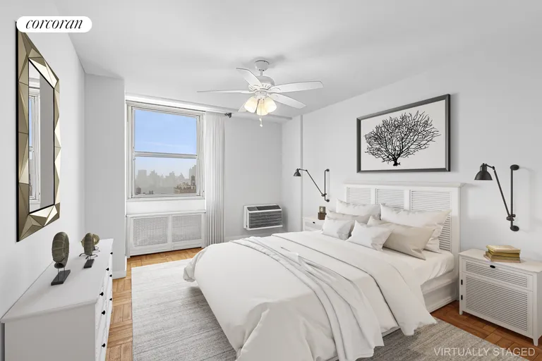 New York City Real Estate | View 100 West 94th Street, 21E | Primary Bedroom | View 4