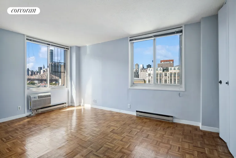 New York City Real Estate | View 575 Main Street, 1602 | Primary Bedroom | View 5