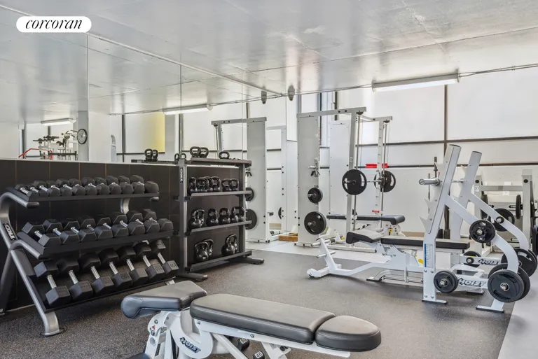 New York City Real Estate | View 531 Main Street, 628 | Building 2 Floor Gym | View 12