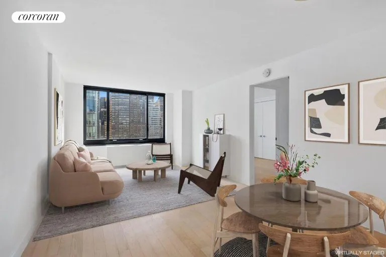New York City Real Estate | View 200 Rector Place, 34H | 2 Beds, 2 Baths | View 1